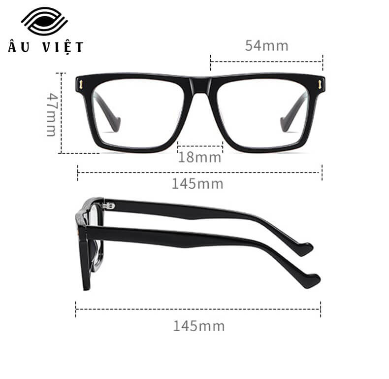 Gọng Kính Acetate Patton Blustop PS8809