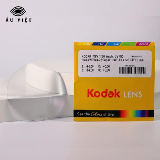 Tròng kính đơn tròngClean&CleAR Lens Coating lọc tia UV KODAK