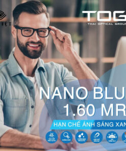 Tròng kính Ánh Sáng Xanh Nano Blue 1.60