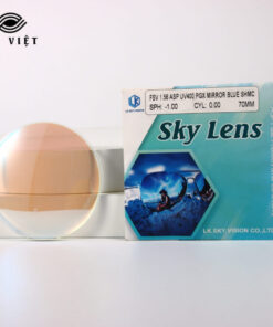 Tròng kính đổi màu tráng gương Sky Lens 1.56