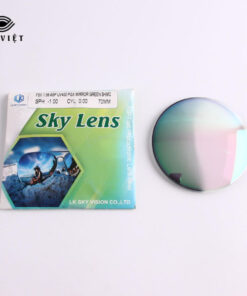 Tròng kính đổi màu tráng gương Sky Lens 1.56