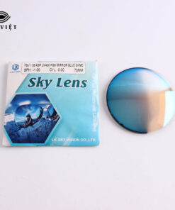 Tròng kính đổi màu tráng gương Sky Lens 1.56