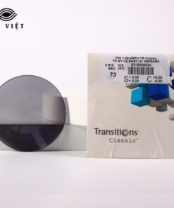 Tròng kính đơn tròng đổi màu Essilor Crizal Transitions Classic